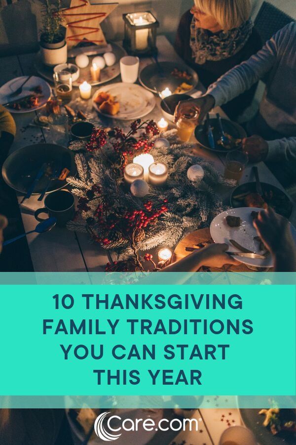 10 Family Thanksgiving Traditions You Can Start This Year