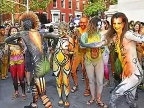 2017 Bodypainting Day New York City Youtube