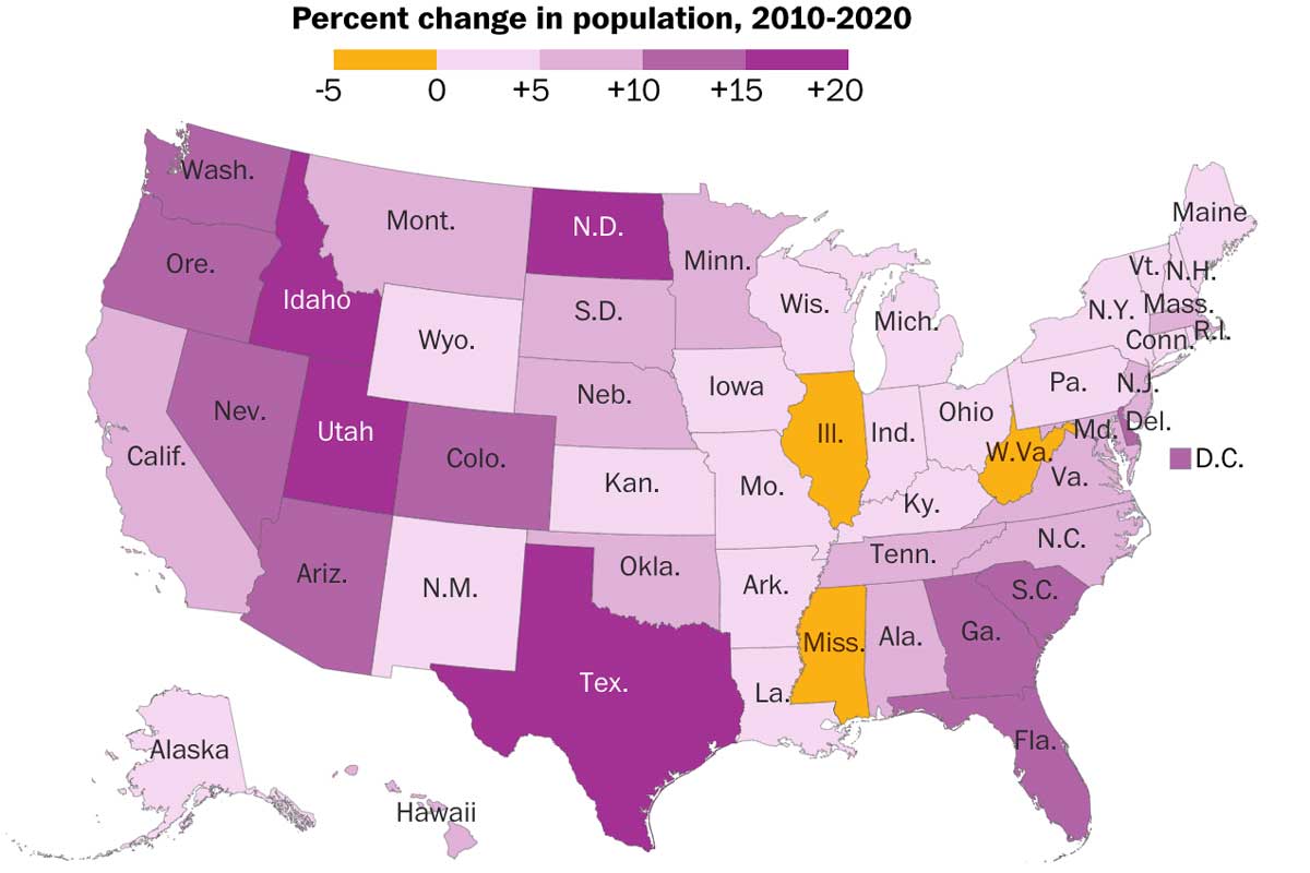 Census 2020 The Washington Post