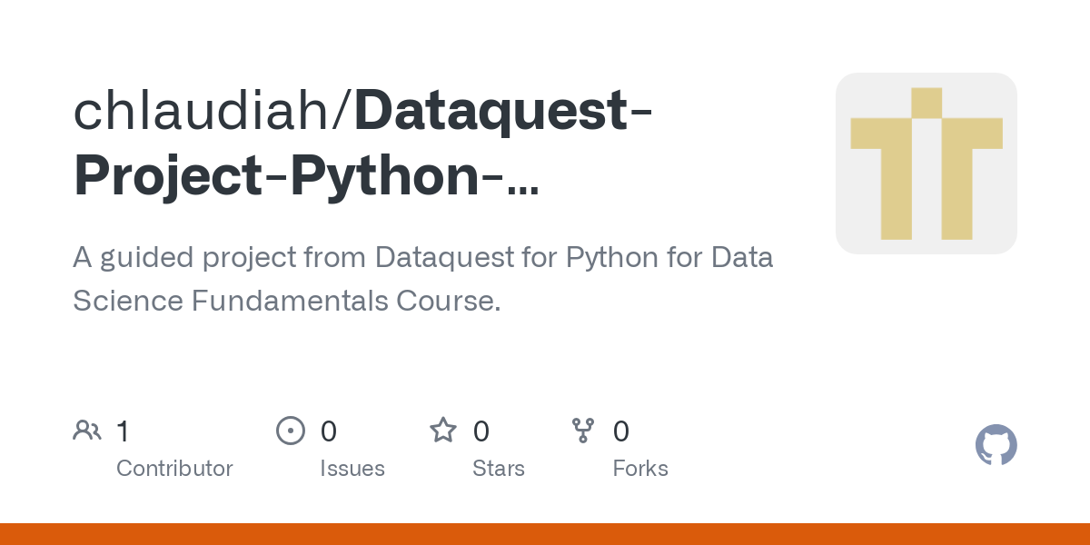 Dataquest Da Guided Project Transforming Data With Python At Master Nareshk1290 Dataquest Da Github