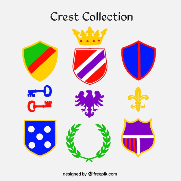 Different Types Of Shields From Different Crusades The Top Right The