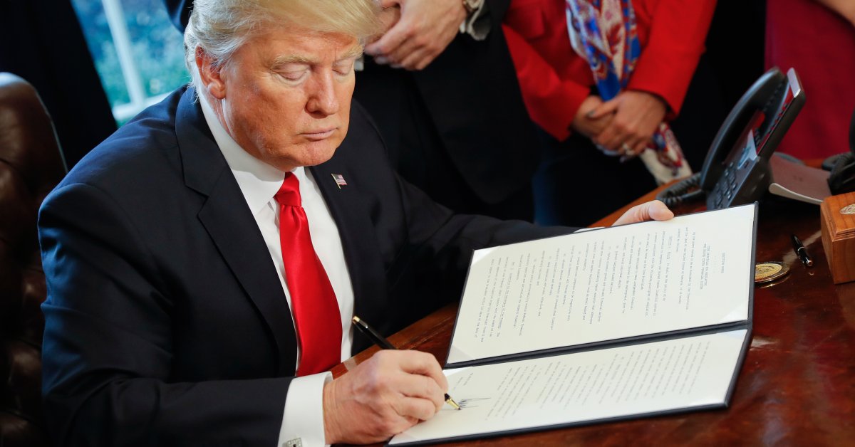 Donald Trump Executive Orders See All Of Them Time