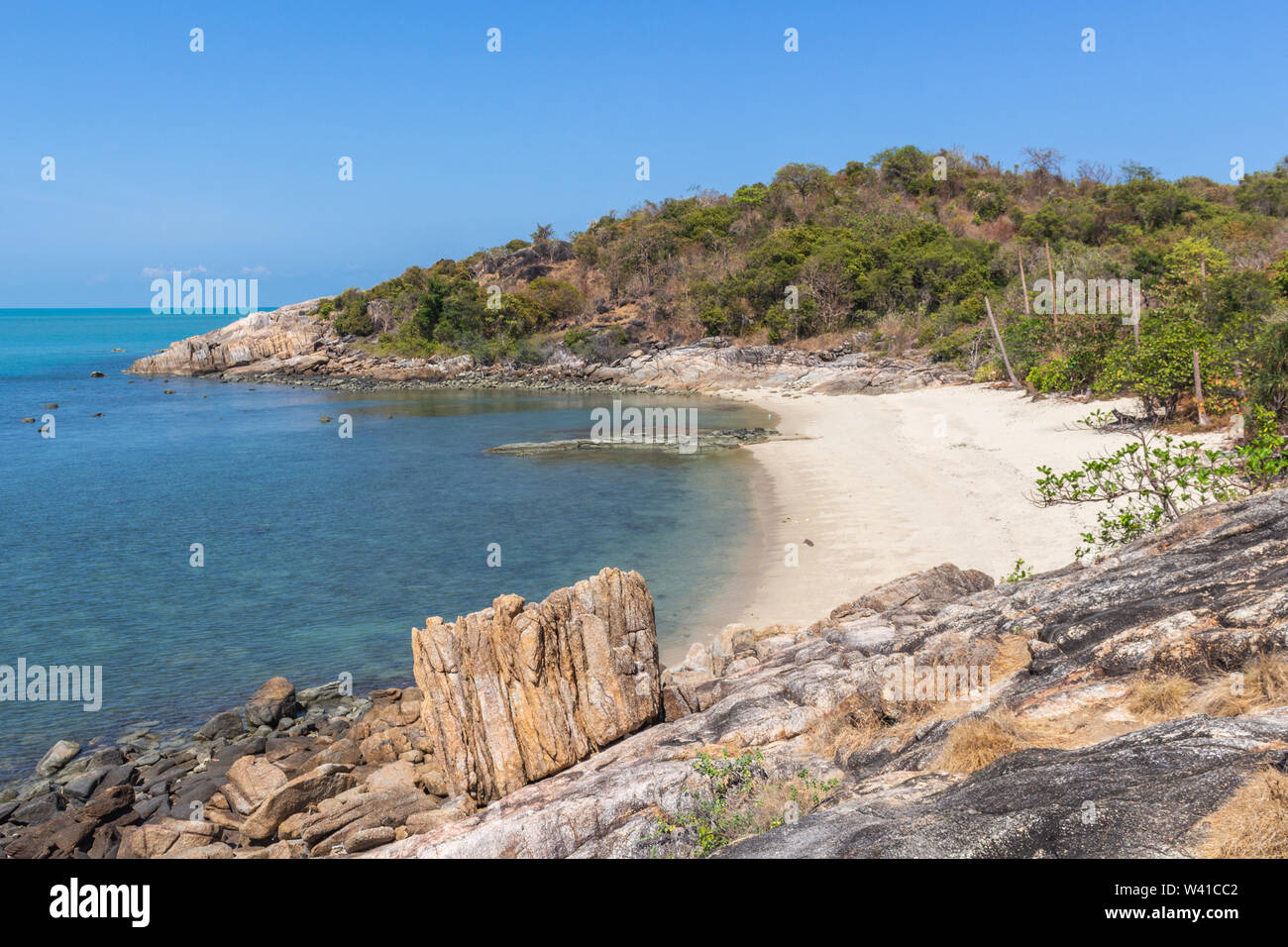 Empty Dream Sandy Beach At Thongson Bay The Only Unofficial Naturist