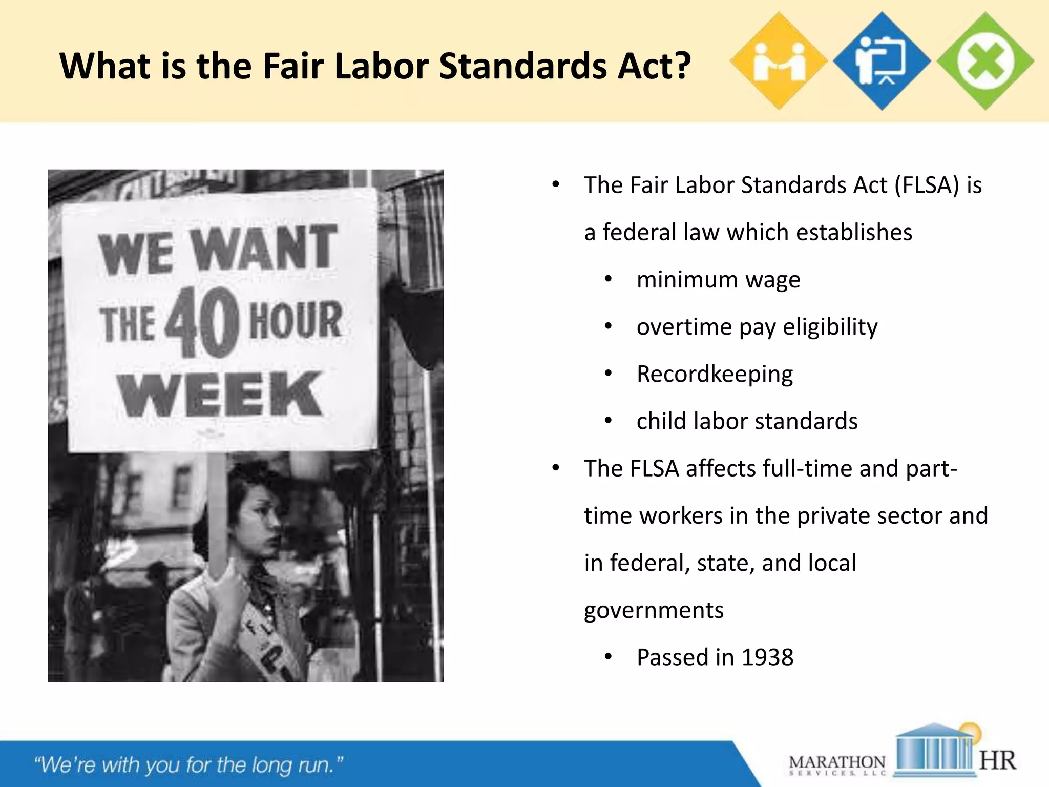 Fair Labor Standards Act: Protecting Your Rights At Work