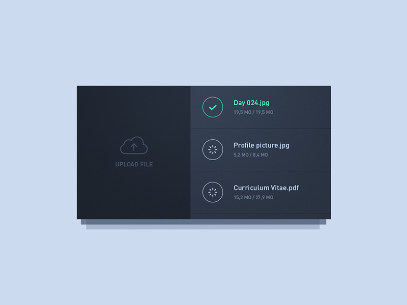 File Upload Ui Inspiration Via Muzli By Muzli Muzli Design