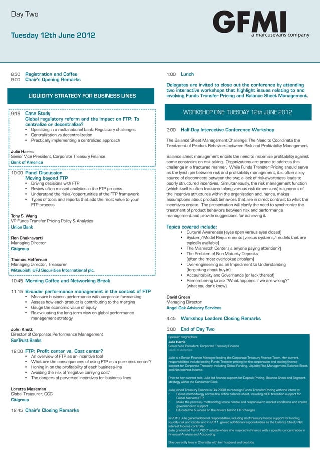 Funds Transfer Pricing And Balance Sheet Management Pdf