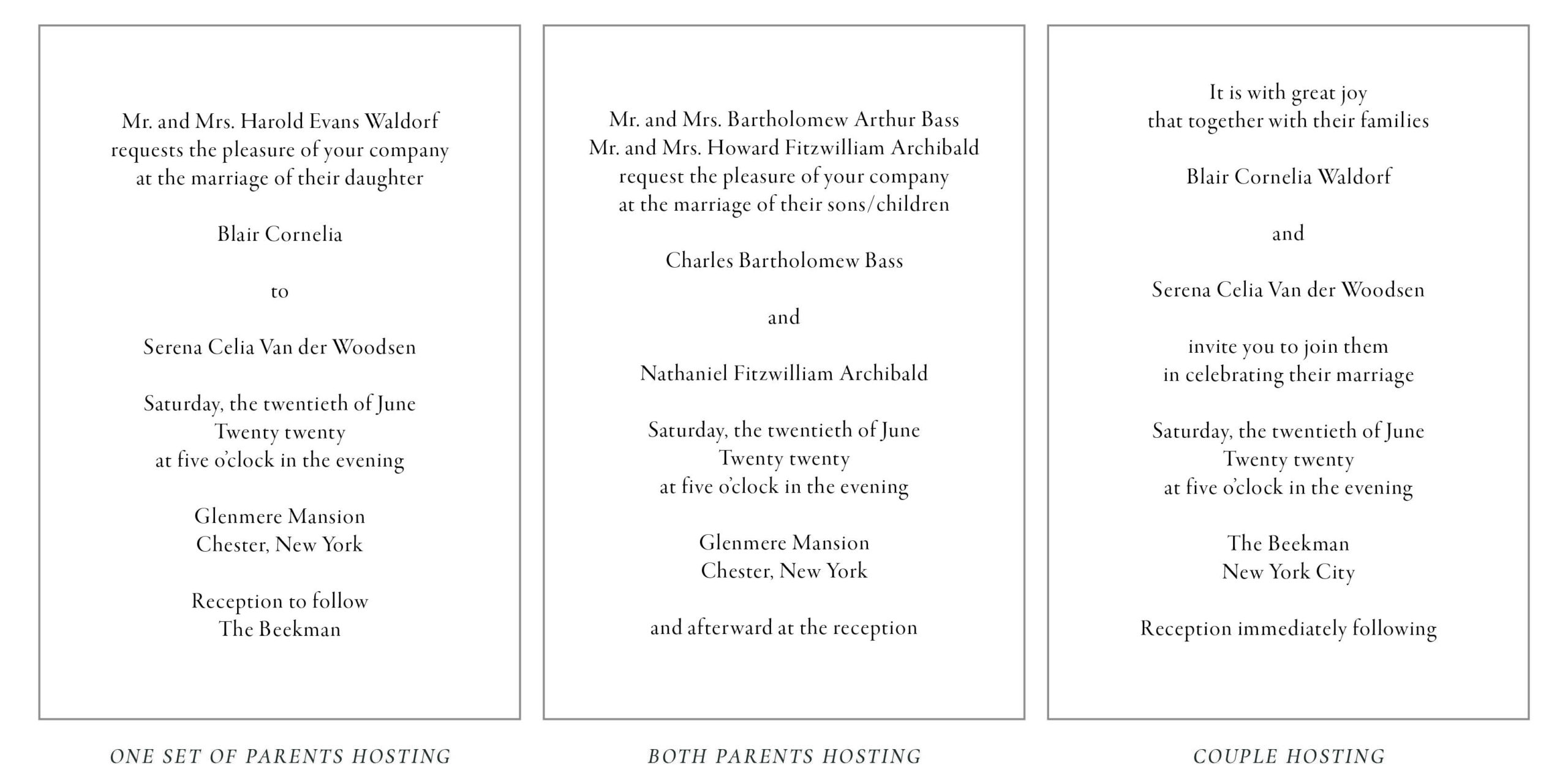 Gift List Wording Amp Etiquette Wedding Invitation Wording Wedding