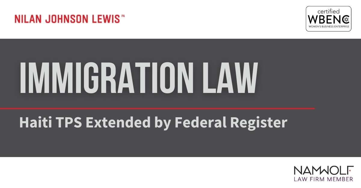 Haiti Tps Renewal: Navigating The Federal Register