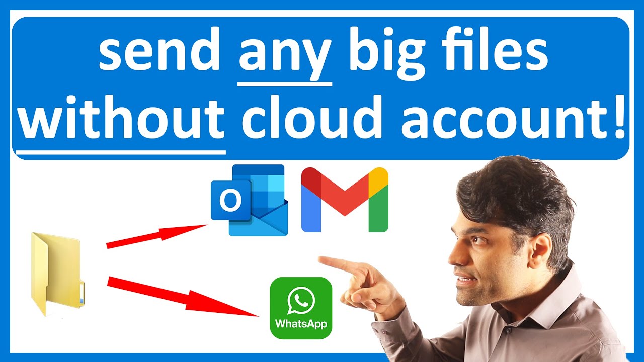 How To Send Big Files On Email Up To 10Gb Per File For Free Youtube