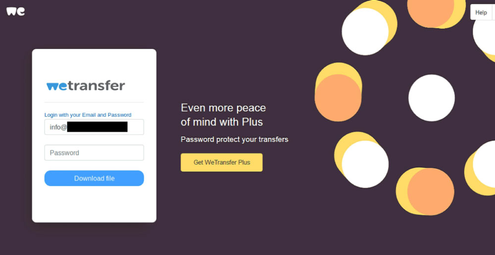 How To Share Small Large Or Any Files On Wetransfer