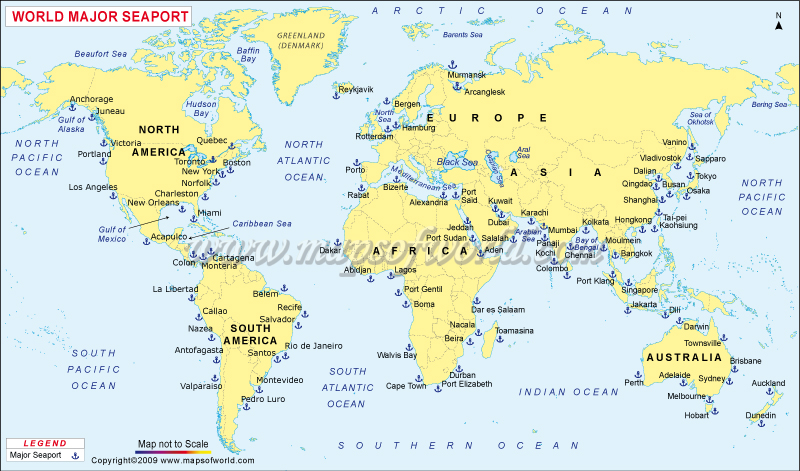 List Of Major Ports In Us And Port Rankings