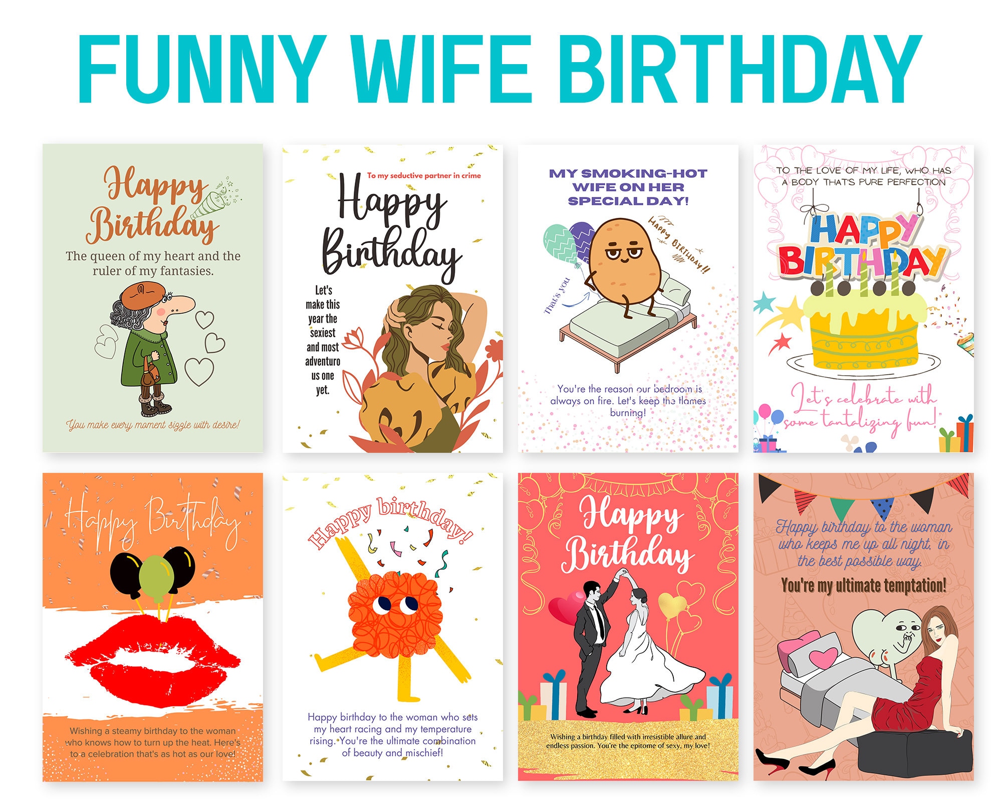 Love My Wife Editable Printable Tribute For Birthday Etsy Happy