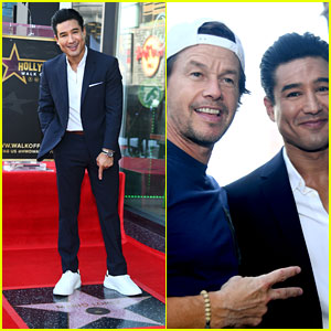 Mario Lopez Gets Bff Mark Wahlberg S Support At Hollywood Walk Of Fame