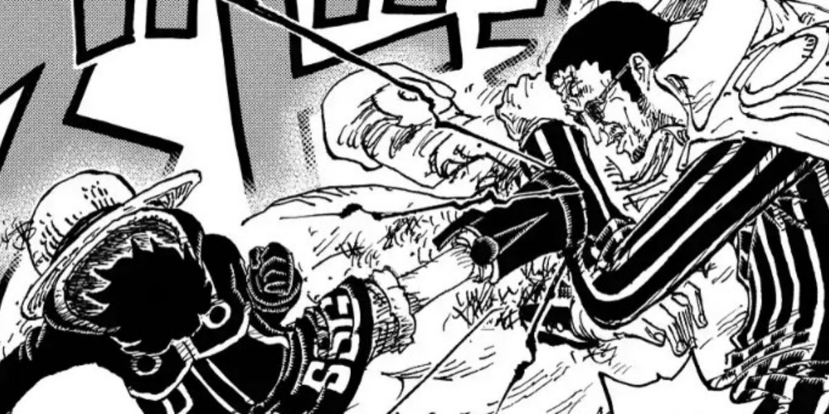 One Piece Chapter 1108 Preview Luffy And Sanji Vs Saturn And Kizaru Begins