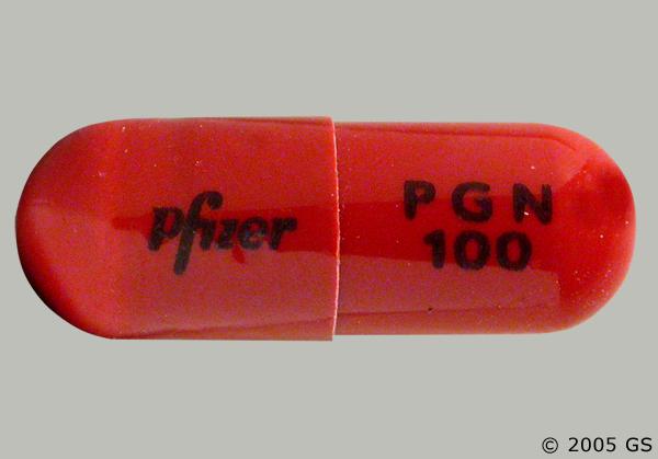 Pfizer Pgn 100 Pill Lyrica 100 Mg