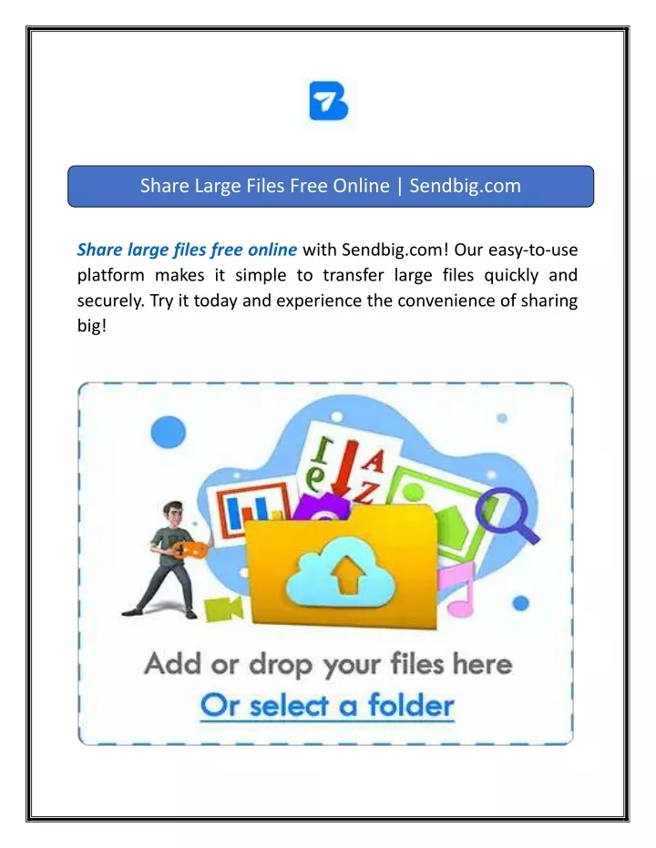 Ppt Share Large Files Free Online Sendbig Com Powerpoint Presentation