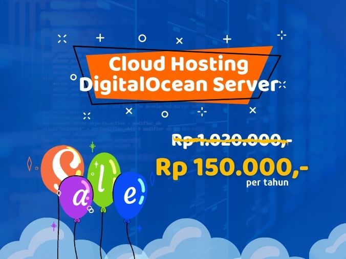 Promo Cloud Hosting Unlimited 2020 Webnesia Web Developer