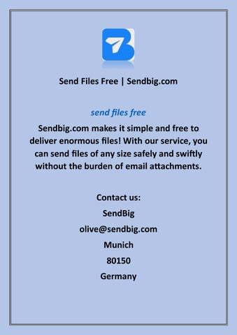 Send Files Free