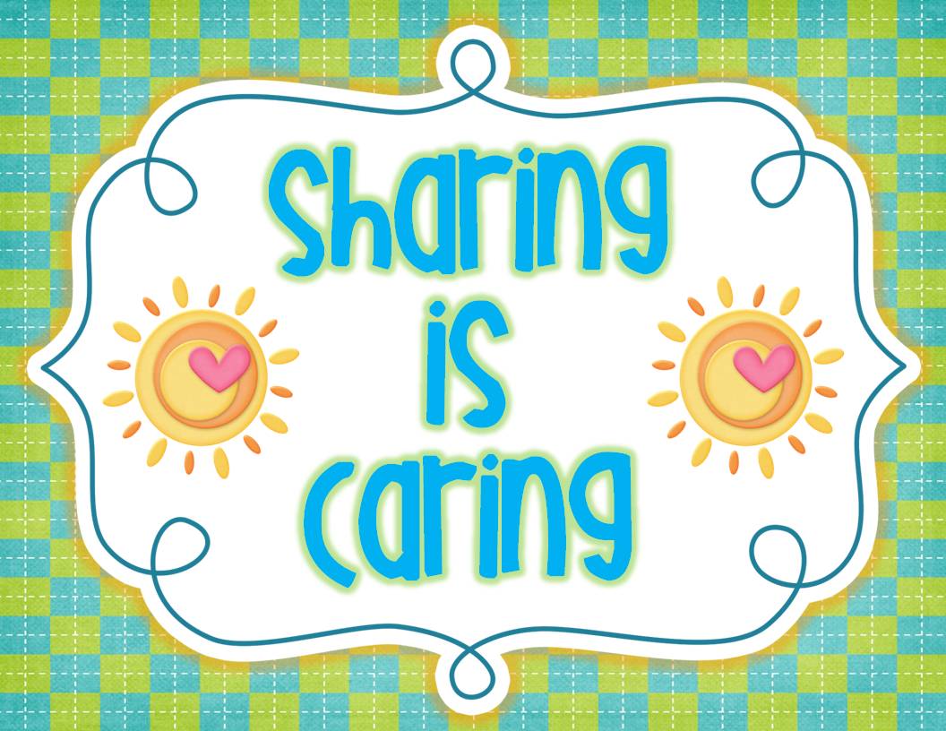 Sharing Is Caring Giveaway Fluttering Through First Grade