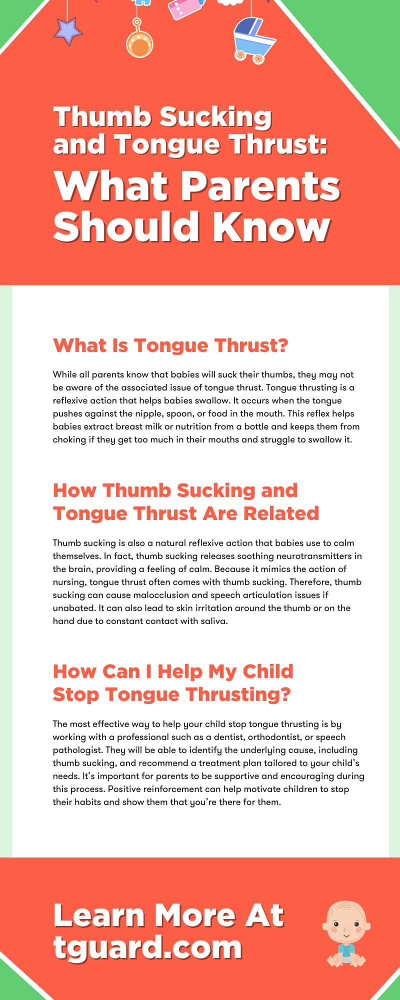 Thumb Sucking And Tongue Thrust What Parents Should Know