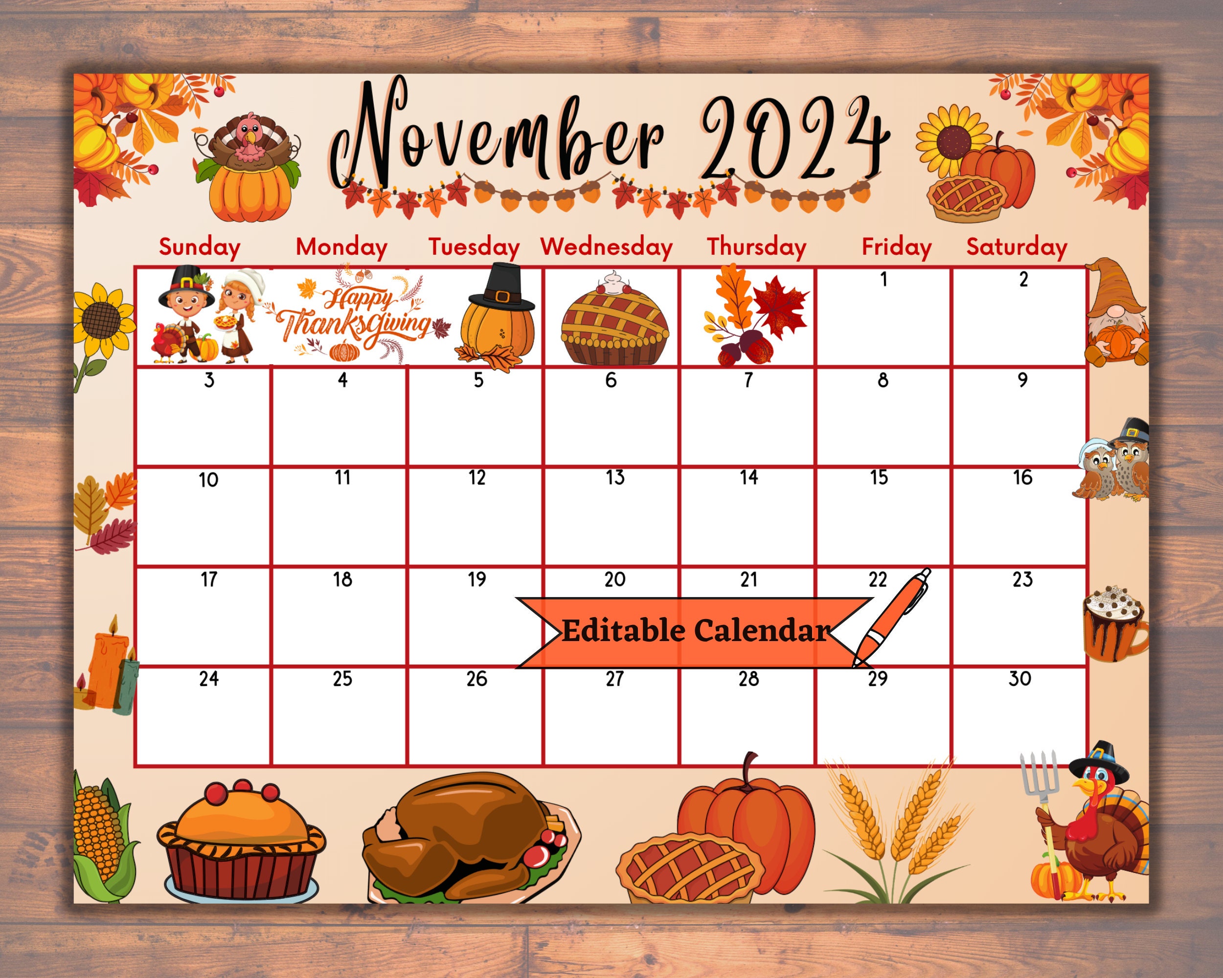 Uncover The Magic Of Thanksgiving 2024: A Comprehensive Calendar