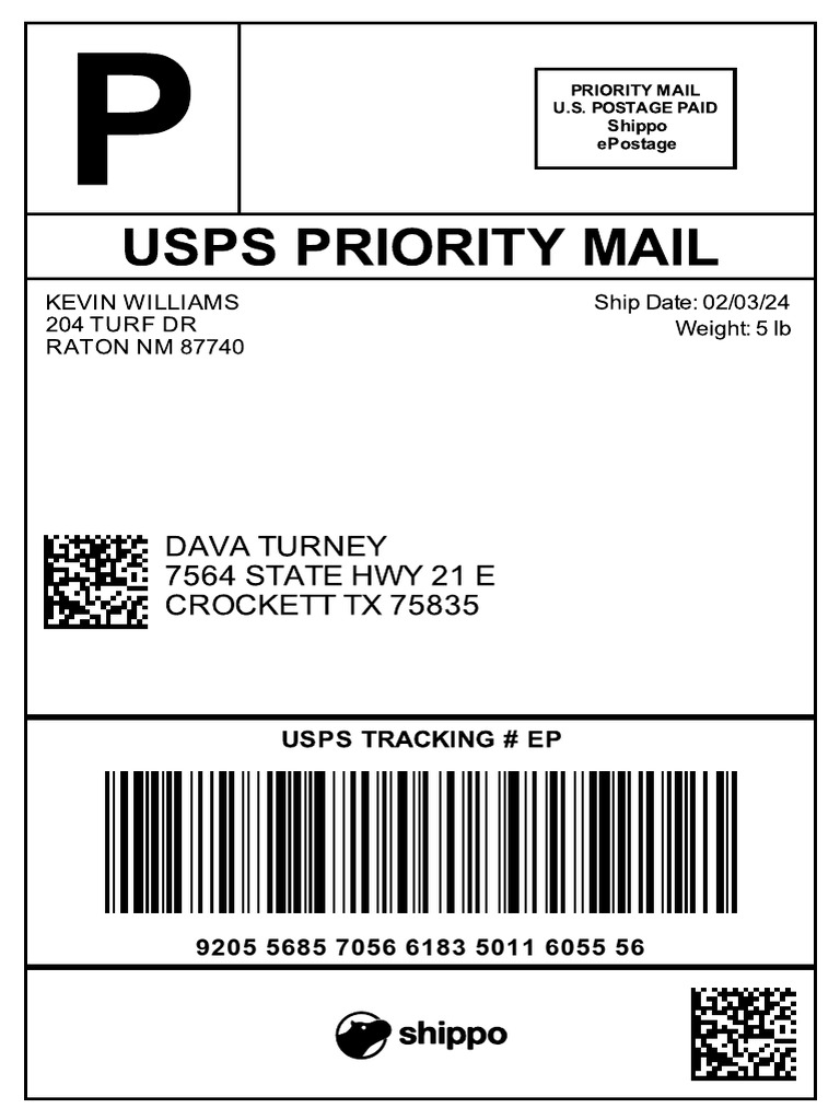 Usps Priority Mail