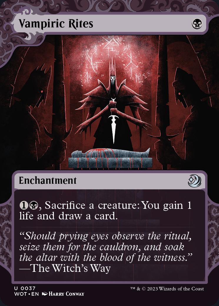 Vampiric Rites Wilds Of Eldraine Enchanting Tales Card Kingdom