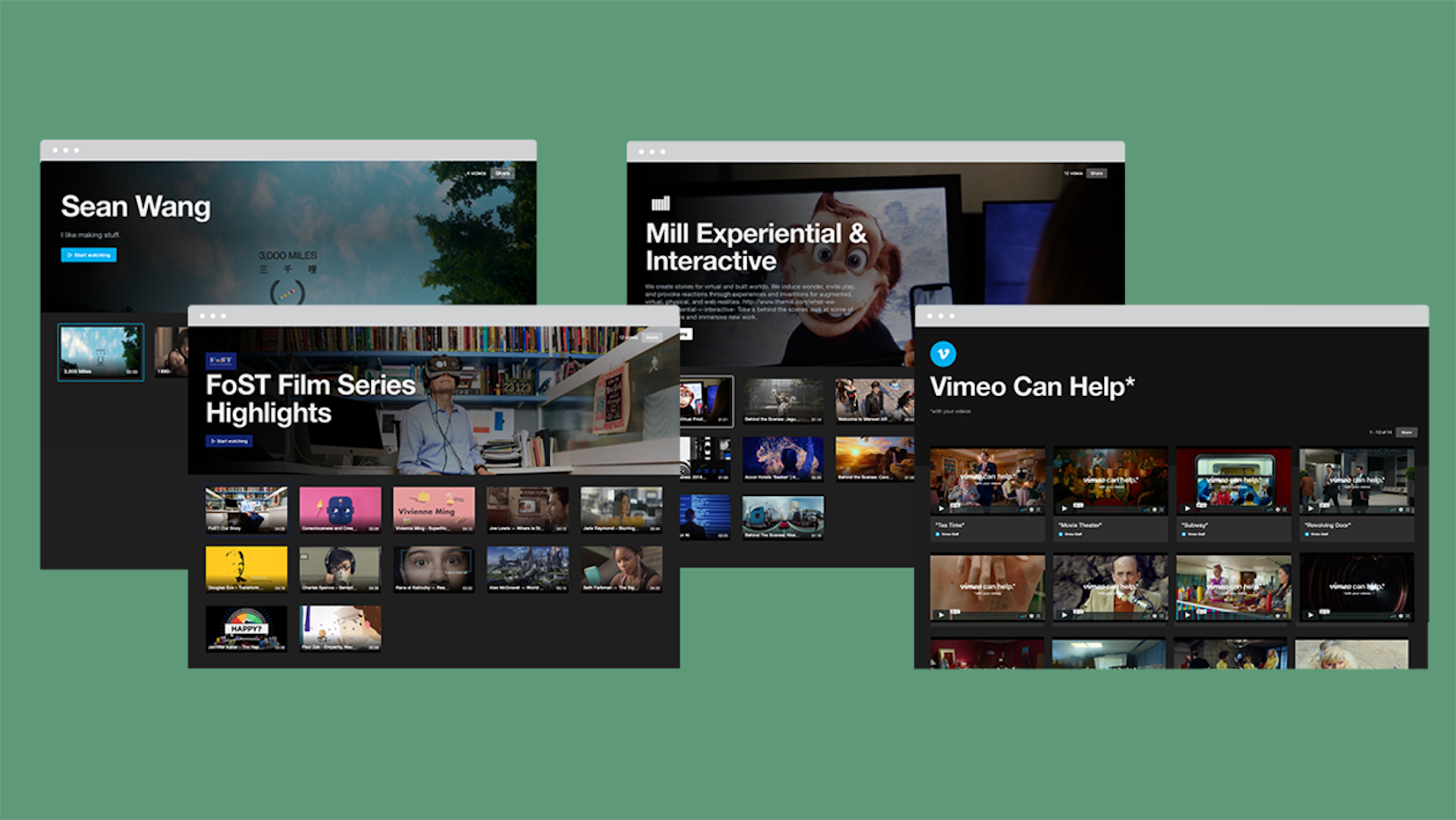 Vimeo Showcase A New Way To Show Off Your Videos Everywhere