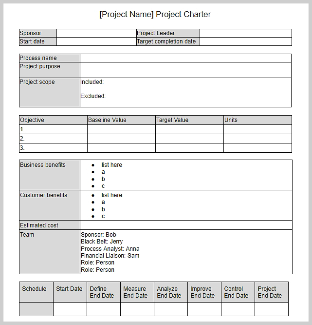 What Is An Action Plan In Project Management Printable Form